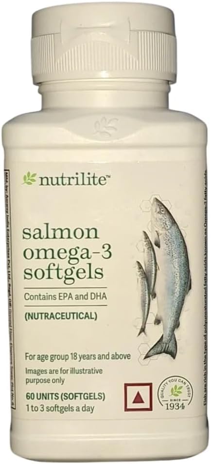كبسولات سوفتوجيلز أوميغا 3-60N من امواي نيوتريلايت