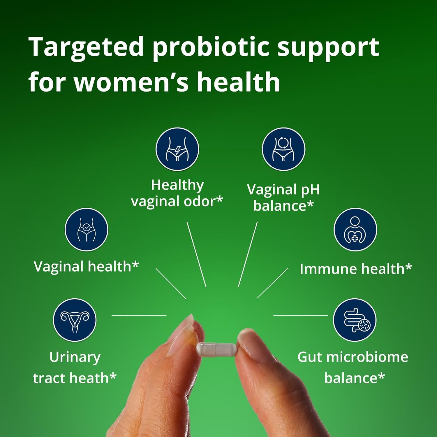 ميتاجينيكس بروبيوتيك اليومي للنساء من الترا فلورا® - دعم مستهدف لصحة الانثى* | 30 قطعة