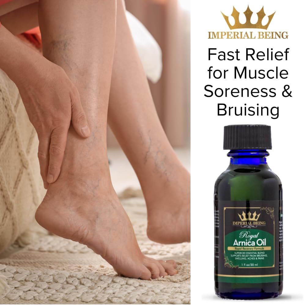 زيت عطري رويال - مزيج عشبي عضوي لاستعادة العضلات ودعم الكدمات ومرونة المفاصل وحيوية البشرة - يدوم لفترة اطول من كريم او جل العطاس - غني بالزيوت العطرية (4 اونصة)