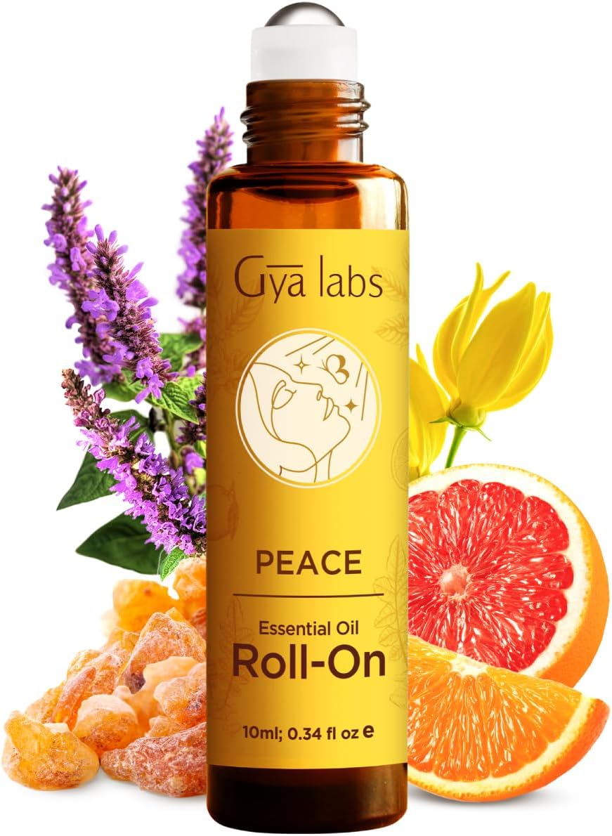 زيت تدليك مريح وحسي من جيا لابس للأزواج - زيت جسم غني باليلانغ يلانغ والروز جيرانيوم والارغان العضوي للبشرة - 100٪ زيت تدليك طبيعي ونقي - (200 مل)