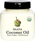 Daana Organic Coconut Oil for Skin: Extra Virgin, Cold Pressed (12 oz)