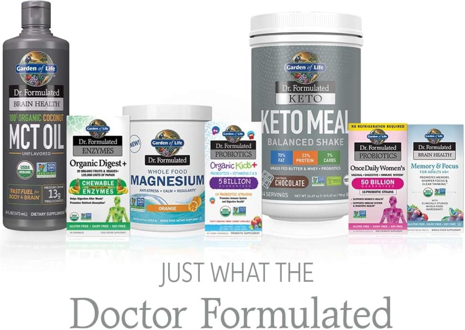 غاردن أوف لايف، مكمل بروبيوتيك من سلسلة بلاتينيوم من دكتور، 200 مليار وحدة مستعمرة، تركيبة عالية الفعالية، نباتية، غير معدلة وراثيًا، خالية من الغلوتين ومنتجات الألبان والصويا، لدعم الجهاز الهضمي