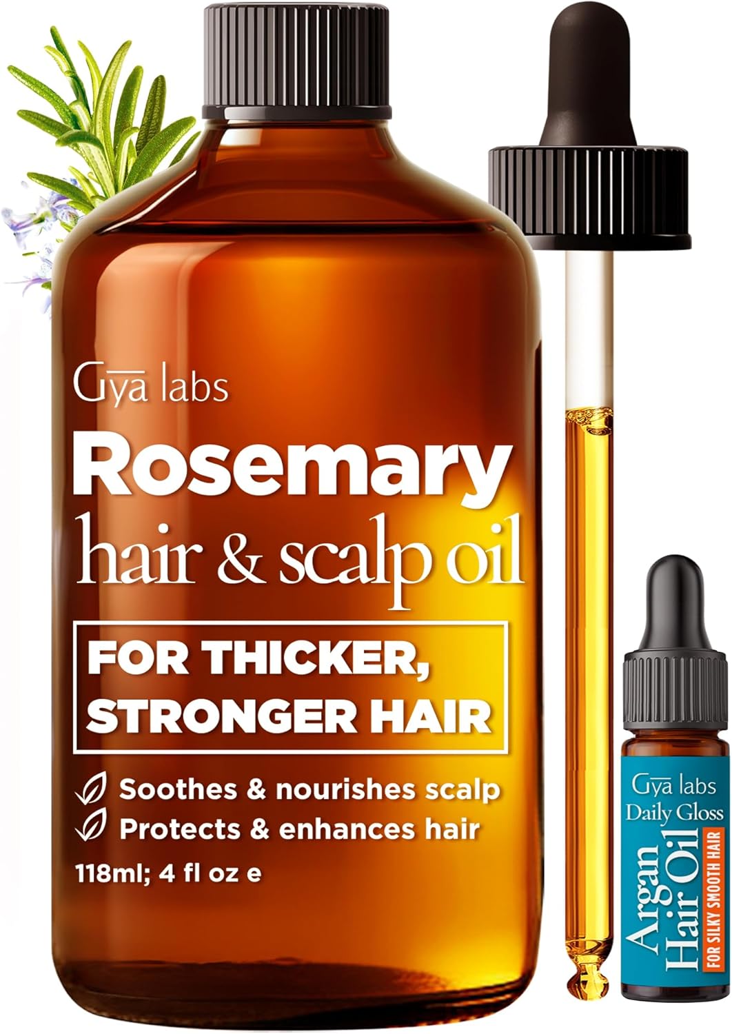 زيت تدليك مريح وحسي من جيا لابس للأزواج - زيت جسم غني باليلانغ يلانغ والروز جيرانيوم والارغان العضوي للبشرة - 100٪ زيت تدليك طبيعي ونقي - (200 مل)