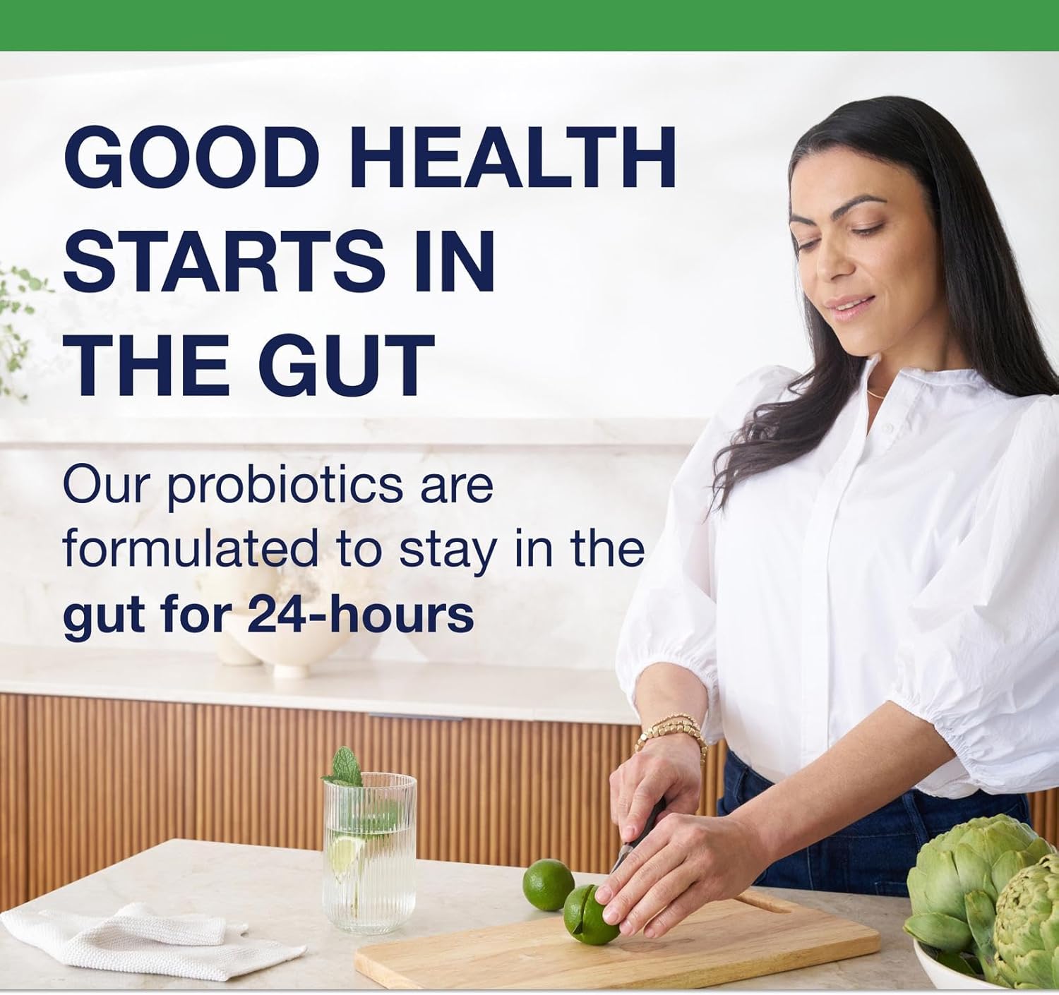 ميتاجينيكس مكمل غذائي بيومي برو بروبيوتيك من الترا فلورا - تركيبة متعددة السلالات 105 مليار CFU مع اكتوباكيلوس اسيدوفيلوس - ثابت على الرف لصحة الجهاز الهضمي ونباتات الامعاء والدعم المناعي* - 30 كبسولة