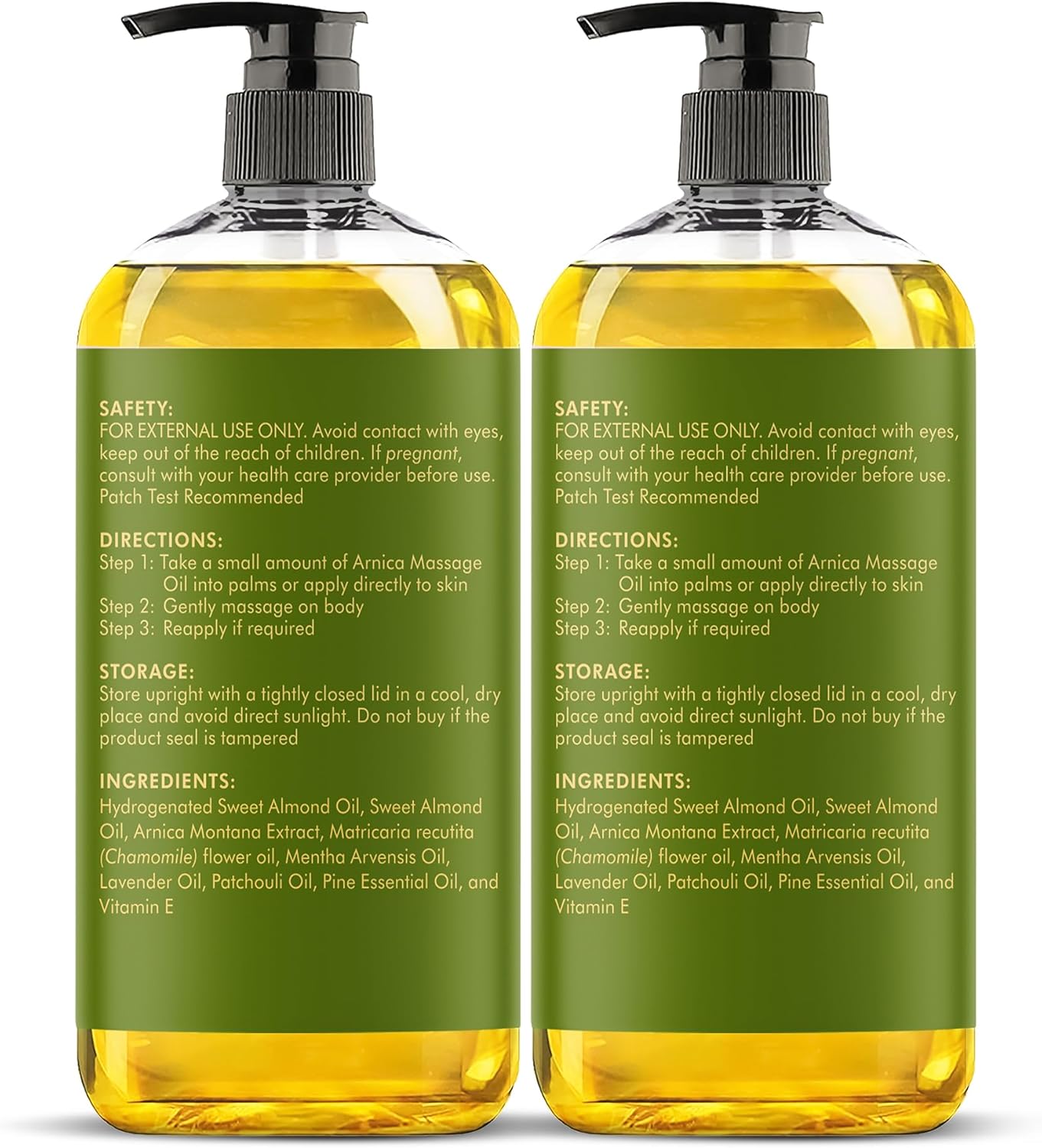 زيت تدليك العضلات المجهدة ارنيكا من ماجيستيك بيور للجسم -أفضل علاج طبيعي بزيوت عطرية برائحة اللافندر والكاموميل - يعمل على تدفئة واسترخاء وتدليك المفاصل وتخفيف ألام المفاصل- 8 أونصة سائلة.