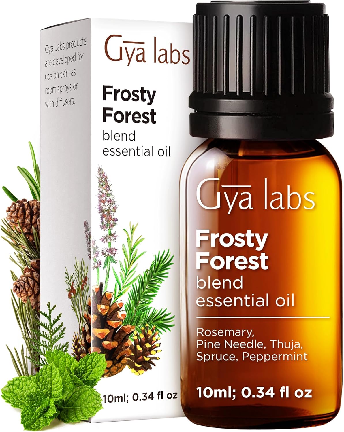 زيت تدليك مريح وحسي من جيا لابس للأزواج - زيت جسم غني باليلانغ يلانغ والروز جيرانيوم والارغان العضوي للبشرة - 100٪ زيت تدليك طبيعي ونقي - (200 مل)