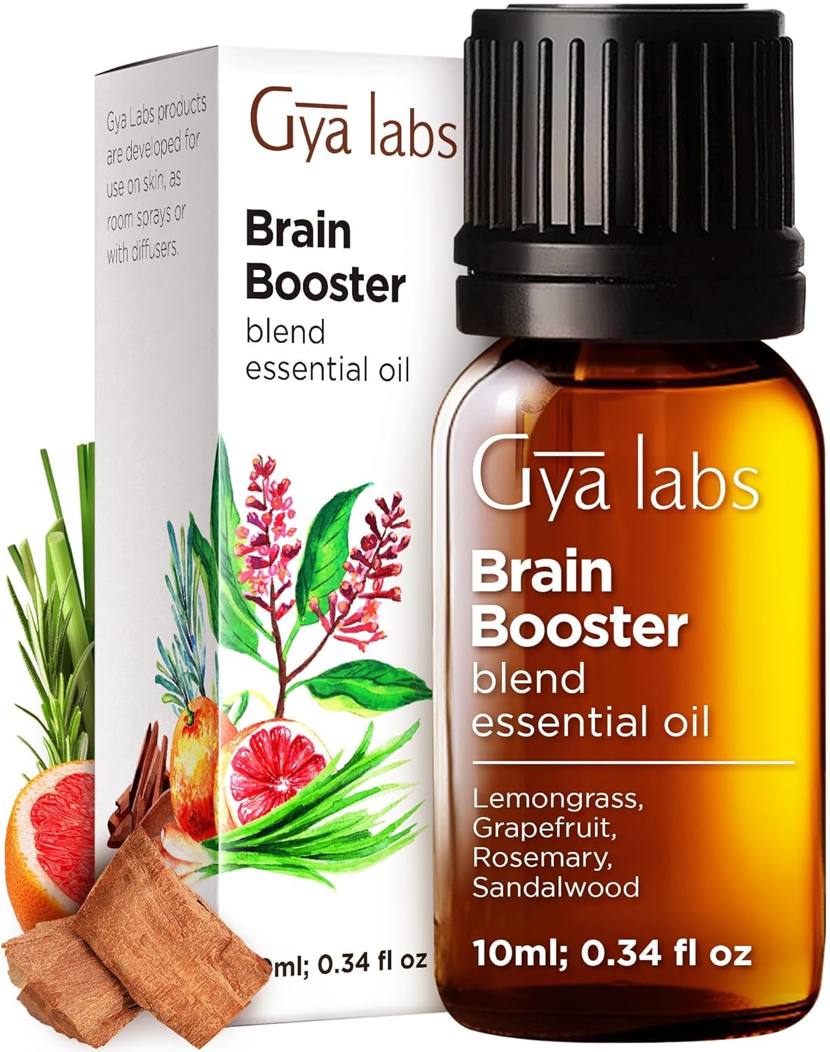 زيت تدليك مريح وحسي من جيا لابس للأزواج - زيت جسم غني باليلانغ يلانغ والروز جيرانيوم والارغان العضوي للبشرة - 100٪ زيت تدليك طبيعي ونقي - (200 مل)