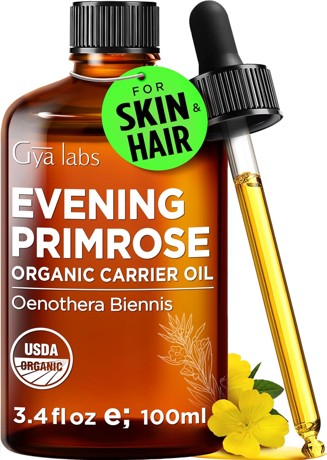 زيت تدليك مريح وحسي من جيا لابس للأزواج - زيت جسم غني باليلانغ يلانغ والروز جيرانيوم والارغان العضوي للبشرة - 100٪ زيت تدليك طبيعي ونقي - (200 مل)