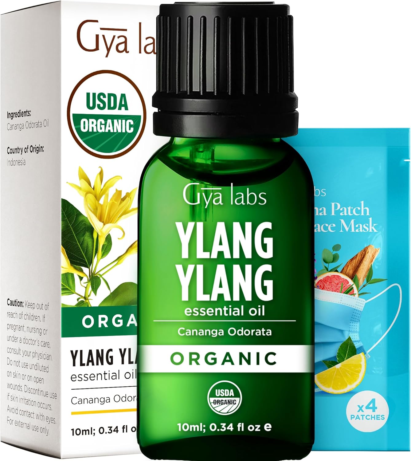 زيت تدليك مريح وحسي من جيا لابس للأزواج - زيت جسم غني باليلانغ يلانغ والروز جيرانيوم والارغان العضوي للبشرة - 100٪ زيت تدليك طبيعي ونقي - (200 مل)